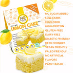 No sugar allowed cake mix lemon with frosting