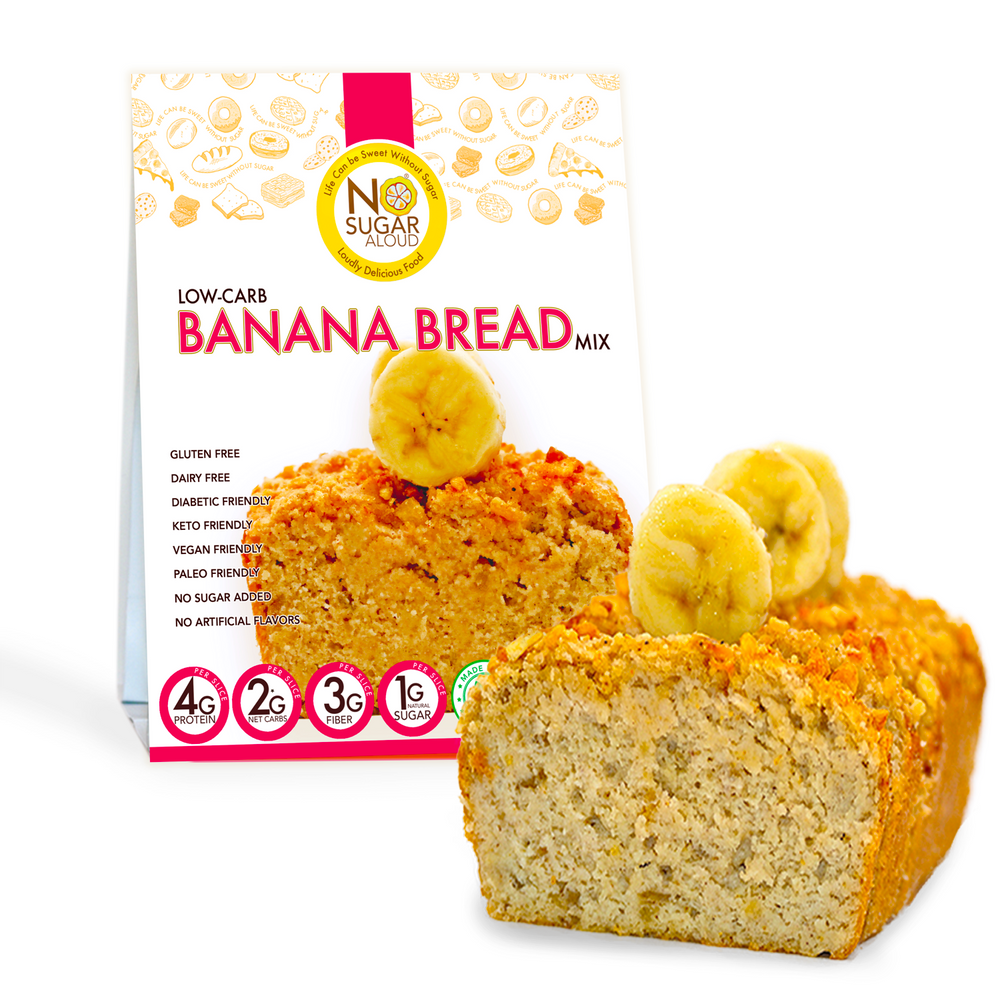 Banana Bread Mix (Keto, Vegan & Diabetic friendly)