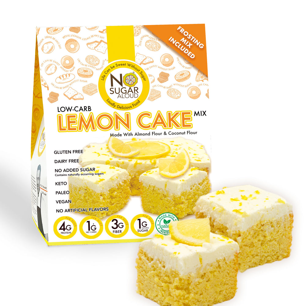 No sugar allowed cake mix lemon