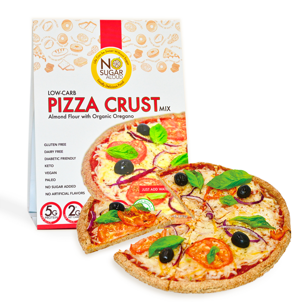 Pizza Crust Mix (Keto, Vegan & Diabetic Friendly)